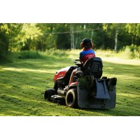 Минитрактор садовый ZimAni TC242HVD (HONDA) с блокировкой дифференциала